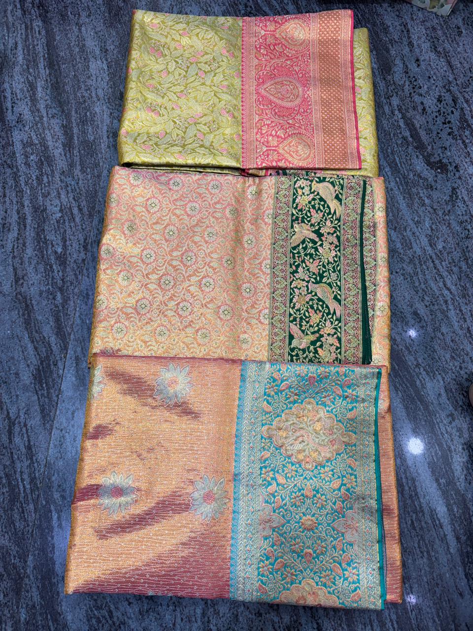 Dharmavaram wedding pattu sarees handloom silk zari collection at Vijay Silks