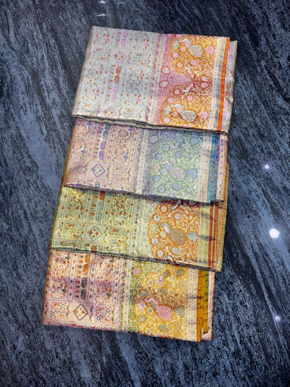 Wedding saree shopping Dharmavaram complete family collection Vijay Silks