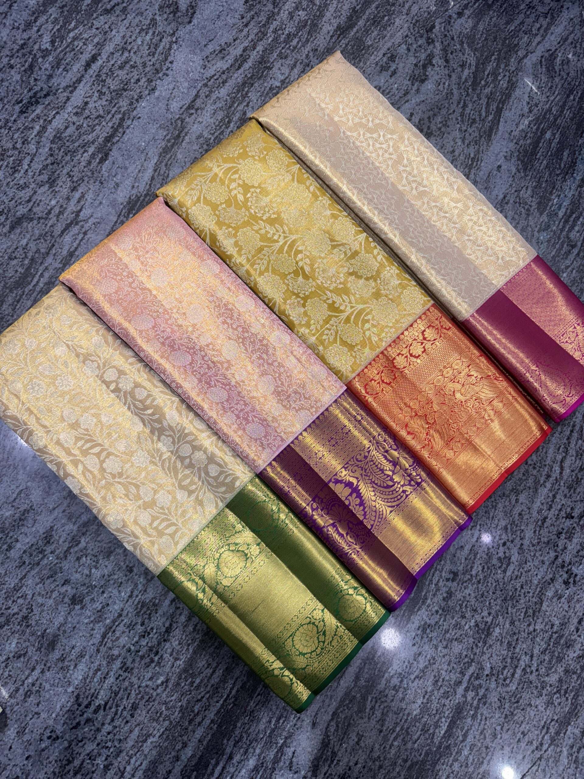 Semi pattu sarees Dharmavaram affordable silk blend collection Vijay Silks