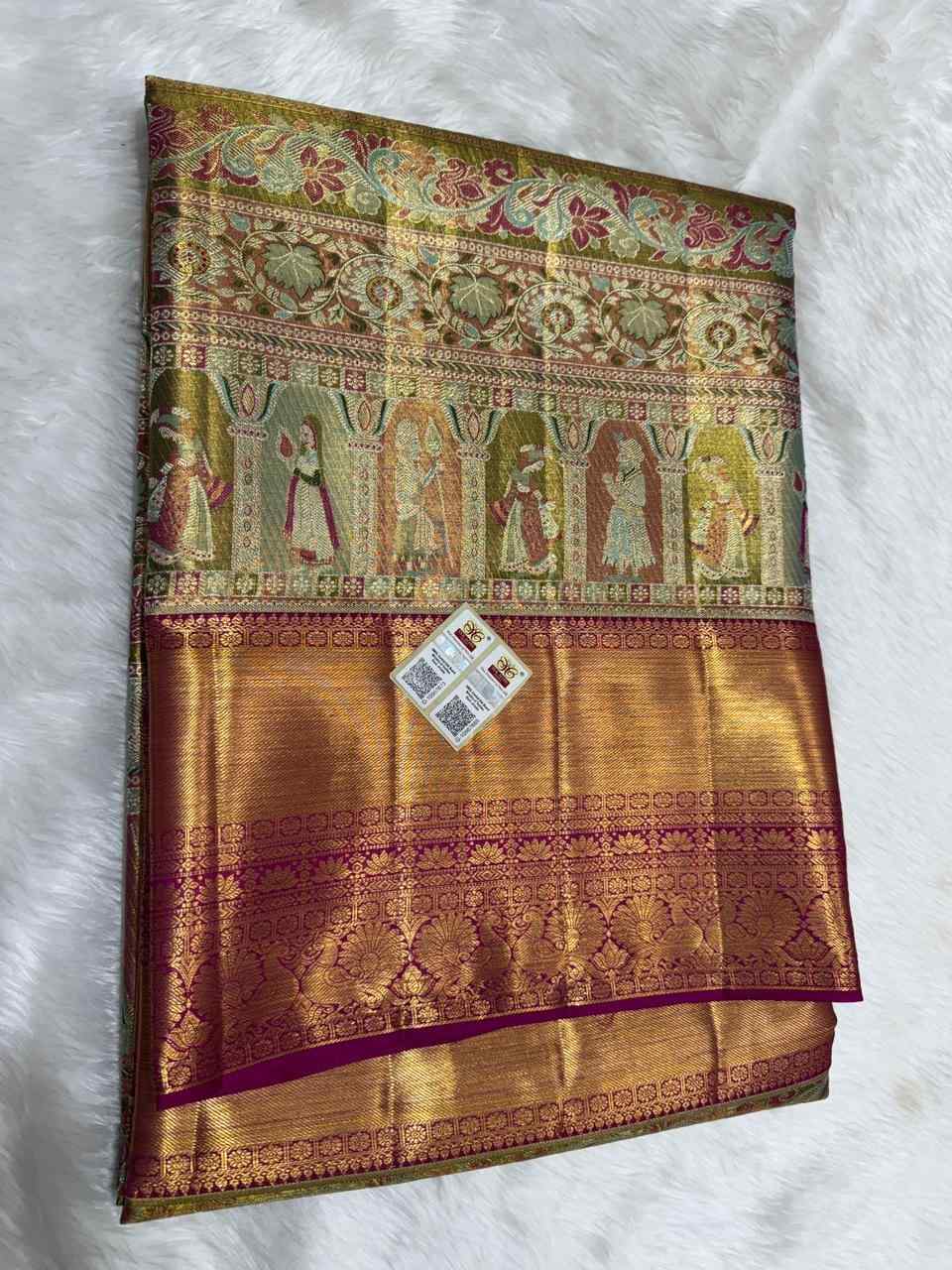 Handloom silk sarees Dharmavaram vs powerloom genuine weaving Vijay Silks