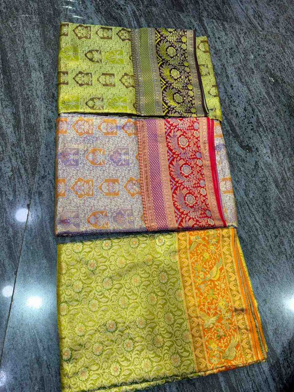 Latest saree designs in Dharmavaram trending silk sarees Vijay Silks