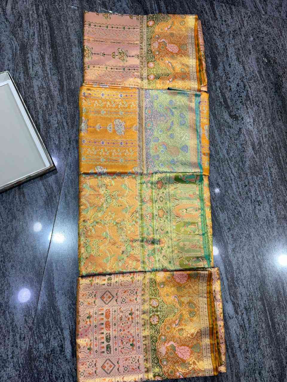 Pure silk sarees Dharmavaram handwoven mulberry silk collection Vijay Silks