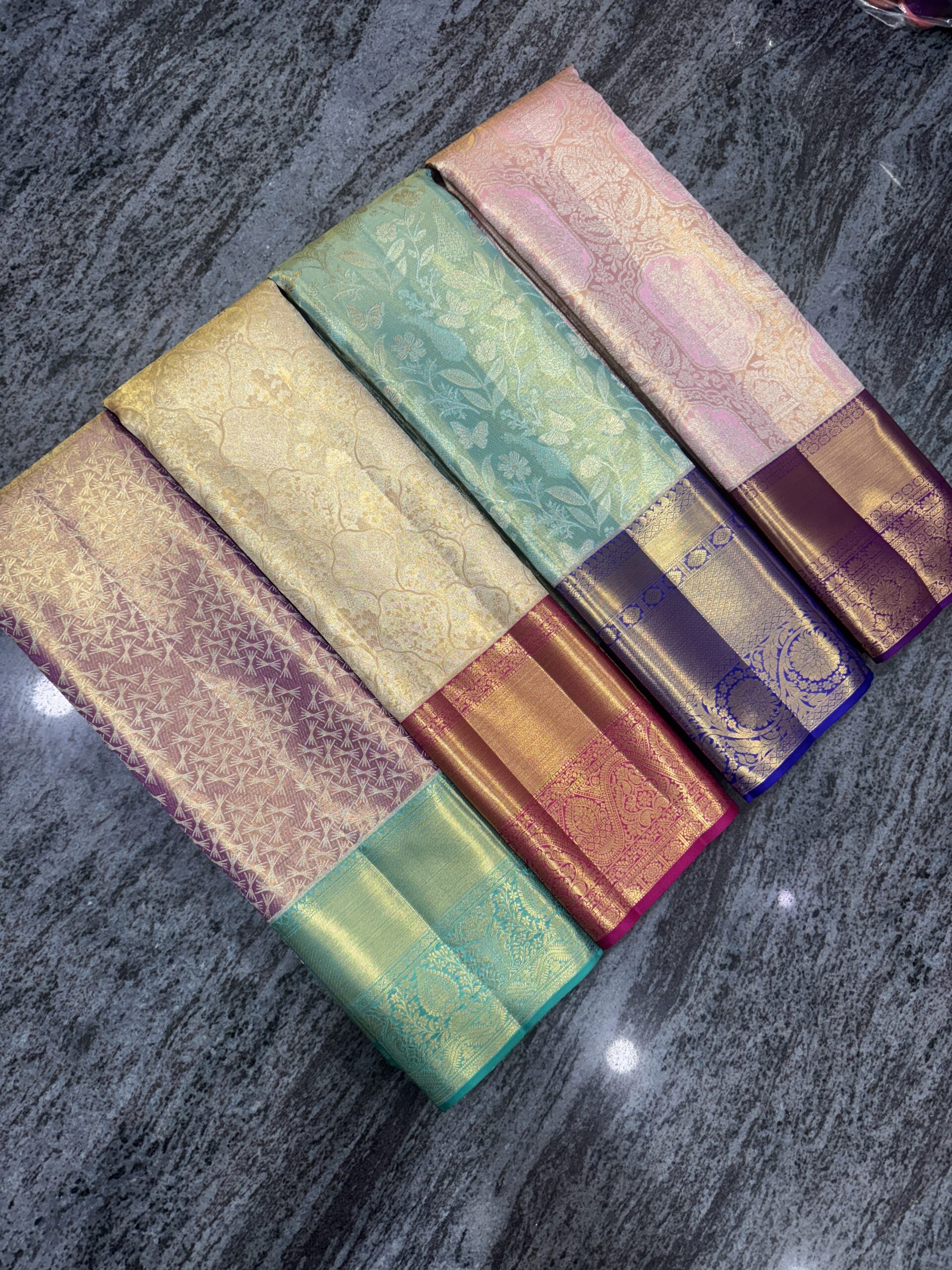 Semi pattu sarees Dharmavaram vs pure silk comparison Vijay Silks showroom