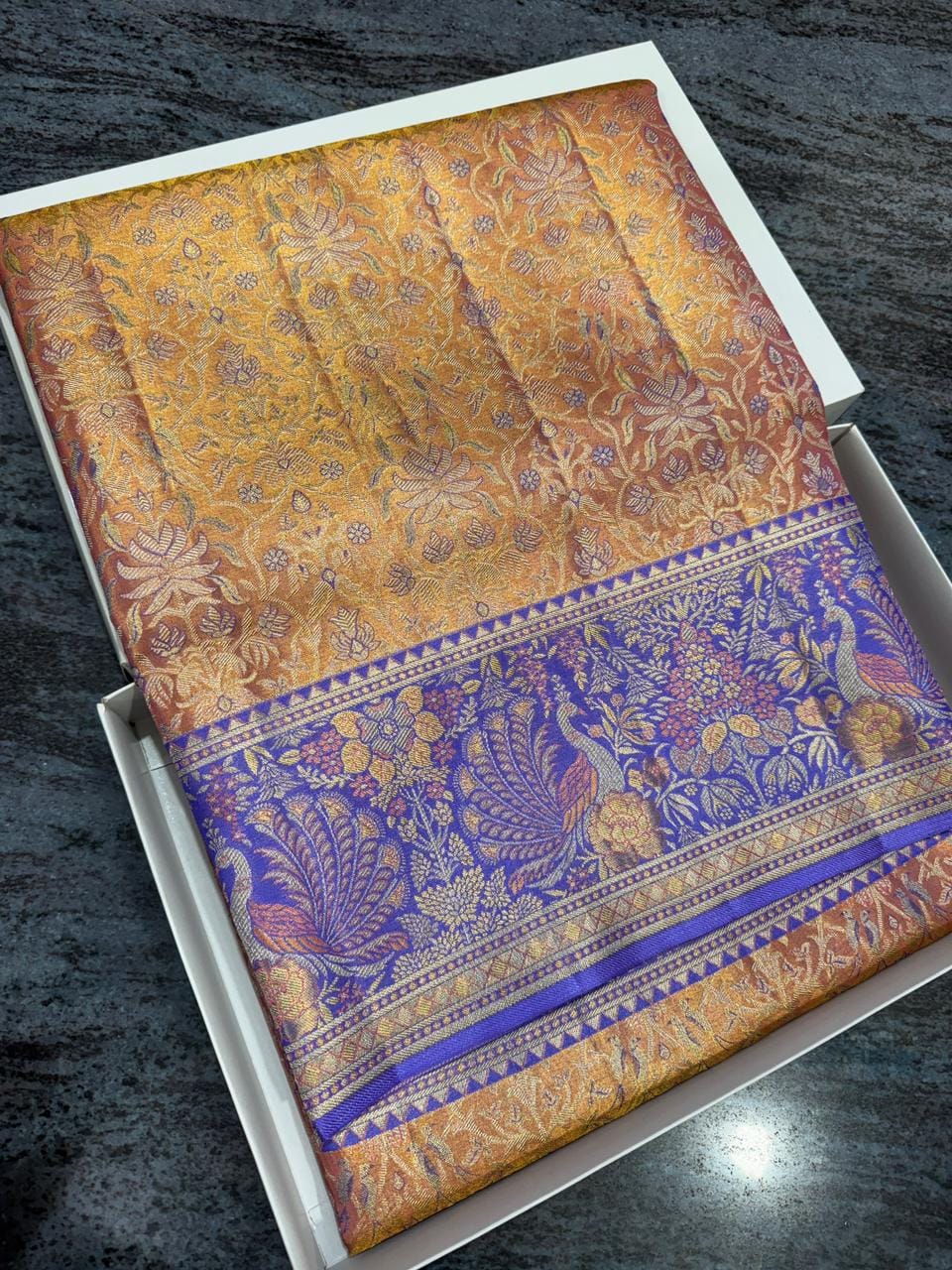 Bridal saree display Dharmavaram shop photos Vijay Silks wedding collection