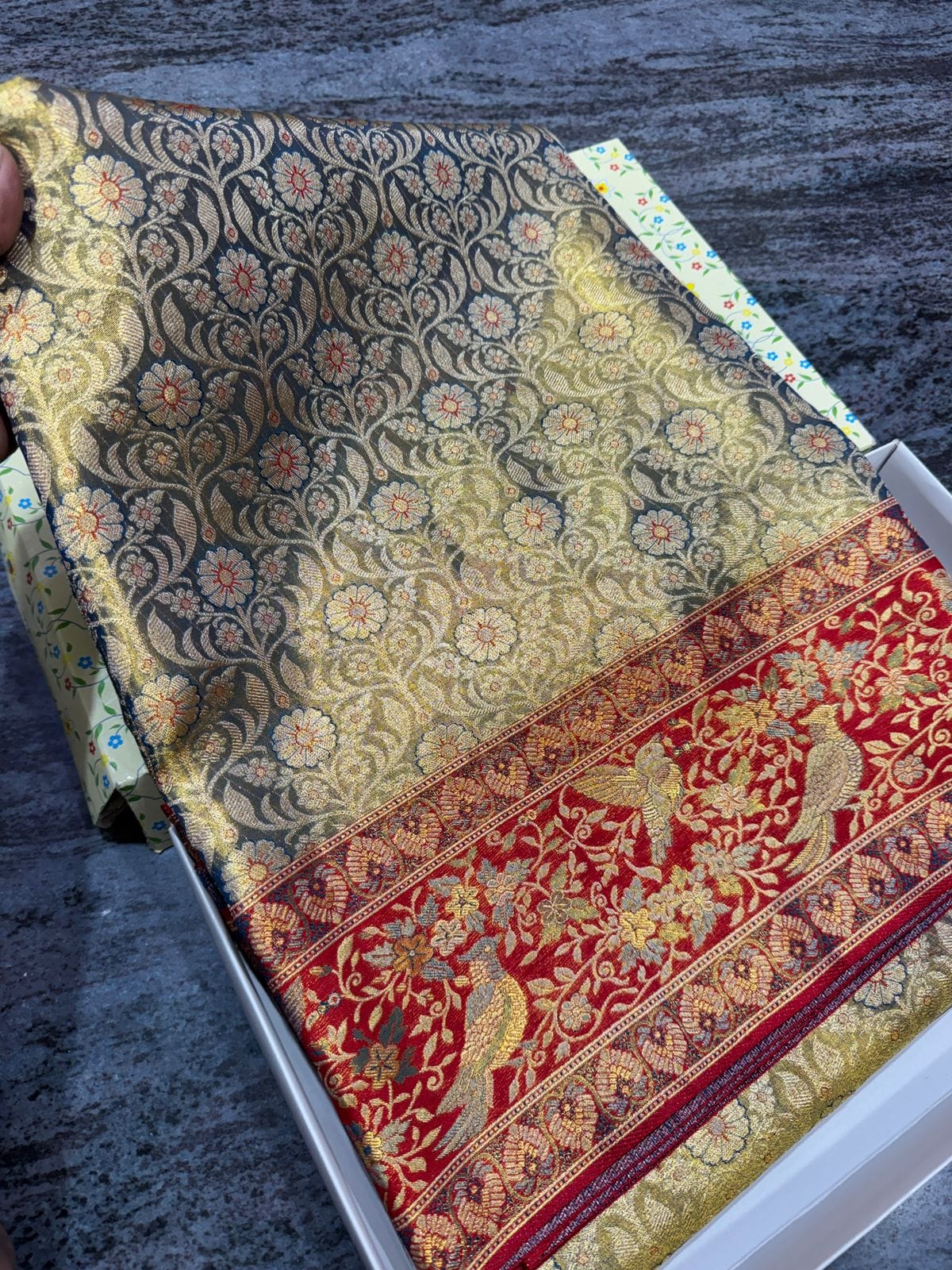 Dharmavaram saree shop photos silk collection shelves bridal pattu Vijay Silks